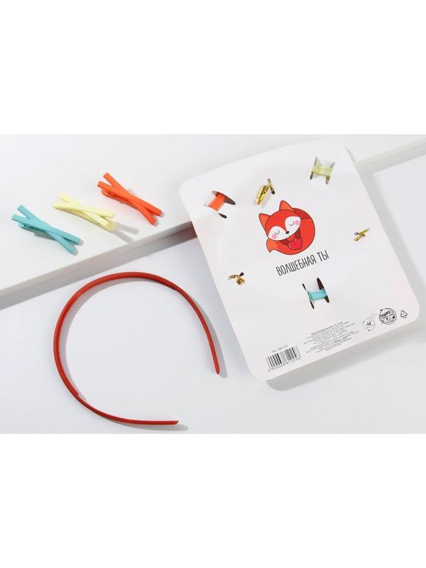 Ободок и заколки для волос (3 шт.) 