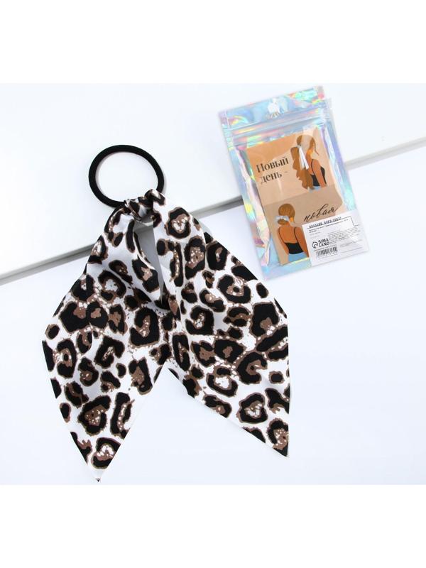 Резинка для волос с платком «Девочкам можно всё», 1 шт., d = 4,5 см.