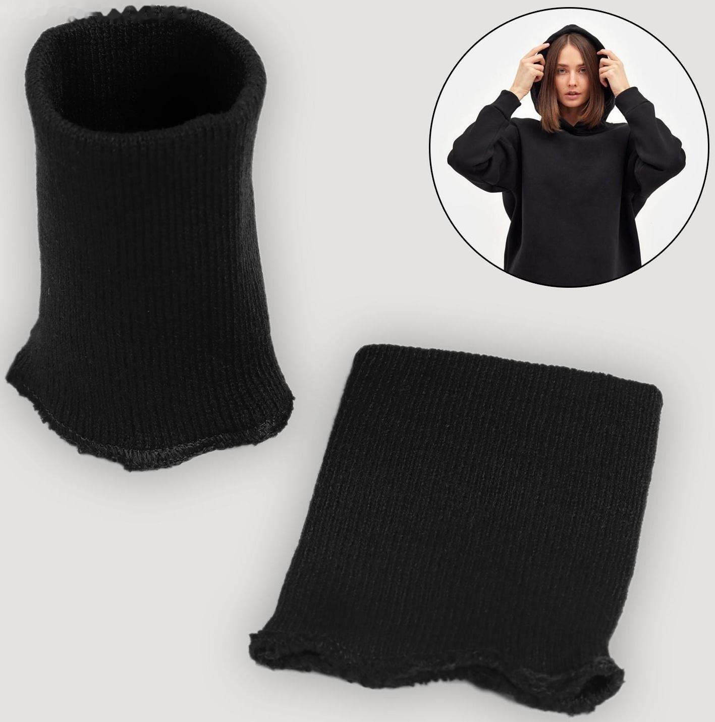 Манжеты, 8 × 10 см, цвет чёрный