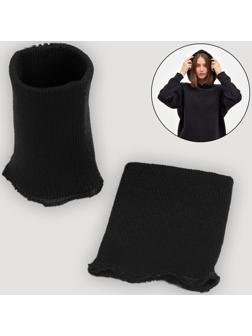 Манжеты, 8 × 10 см, цвет чёрный