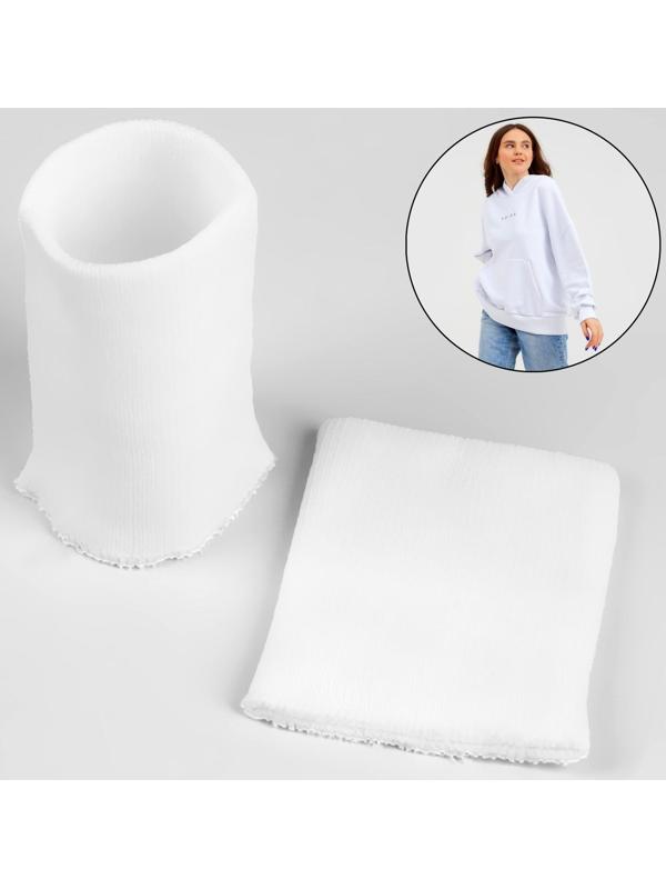 Манжеты, 8 × 10 см, цвет белый
