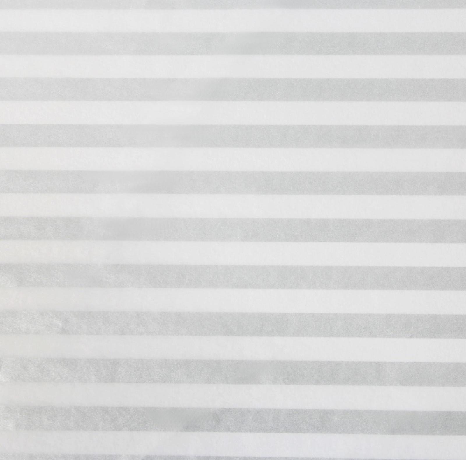 Бумага упаковочная тишью «Полосы, серебро», 50 × 70 см