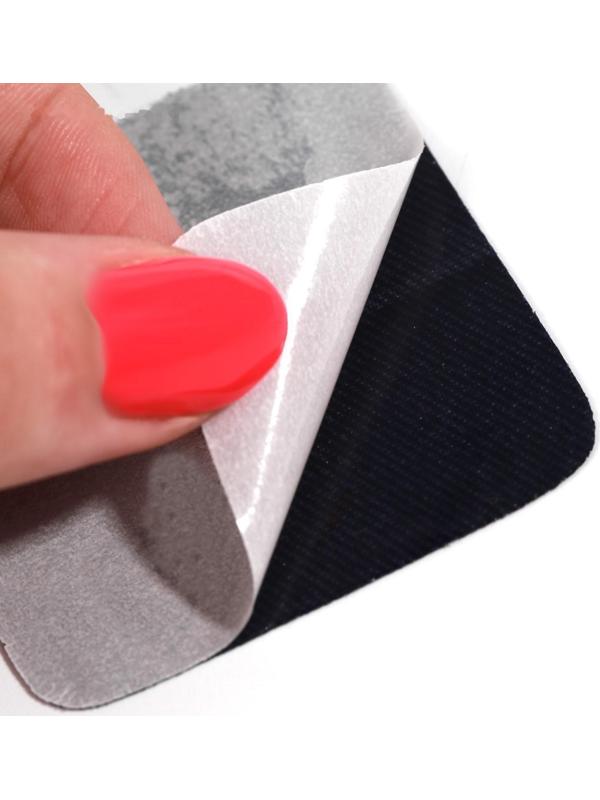 Набор заплаток для одежды, термоклеевые, 7 шт, цвет синий