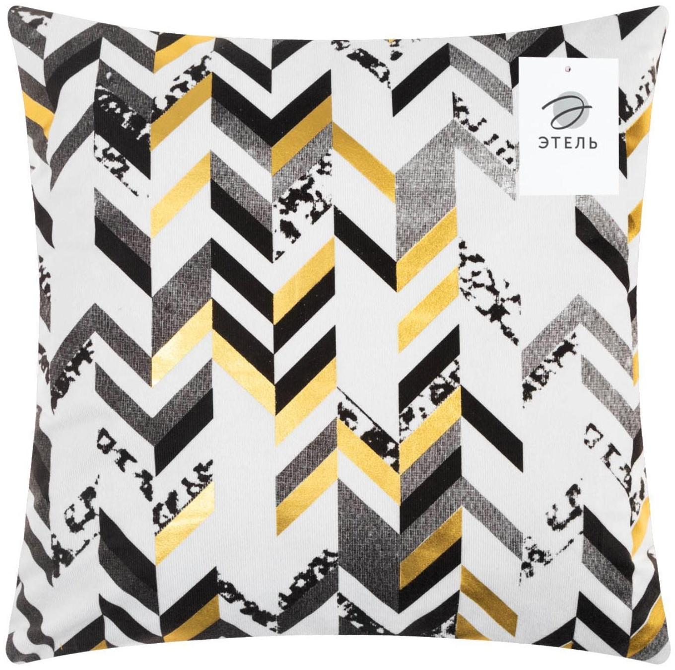 Наволочка декоративная Этель «Мозаика» 42 х 42 см, велюр