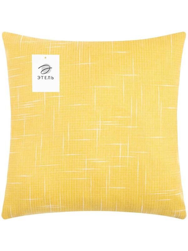 Наволочка декоративная Этель «Классика», цвет жёлтый, 43*43 см, 100% п/э