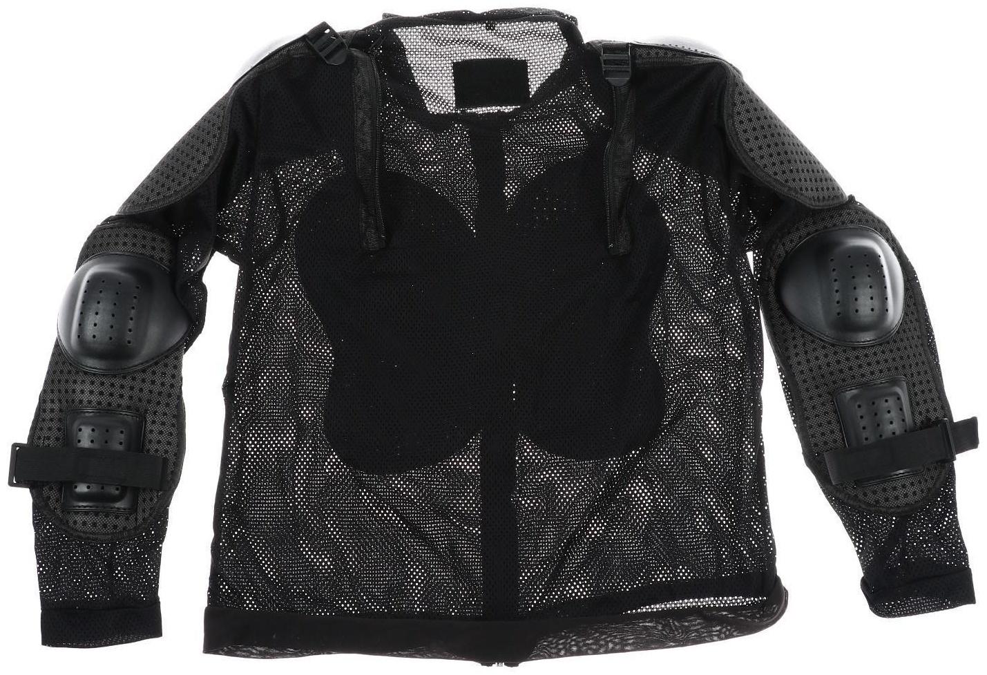 Защита тела, мотоциклетная, мужская, размер 48-50, цвет черный