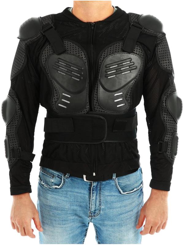 Защита тела, мотоциклетная, мужская, размер 48-50, цвет черный