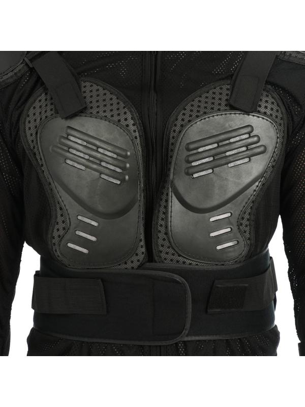 Защита тела, мотоциклетная, мужская, размер 52-54, цвет черный