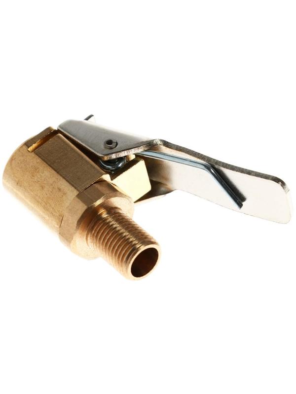 Наконечник насоса, латунь, резьбовое соединение 8 мм