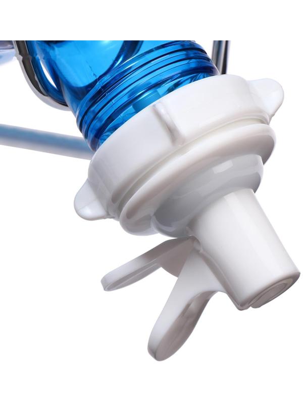 Подставка под бутыль, с краном, цвет хром