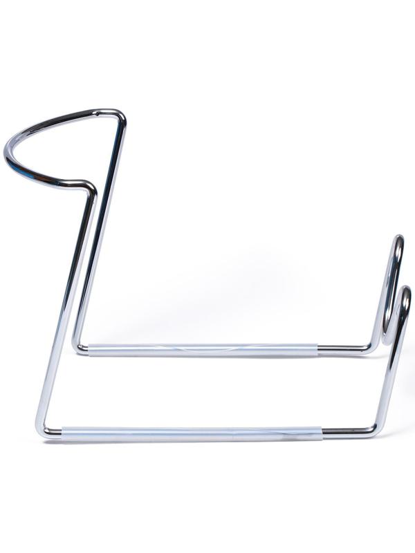 Подставка под бутыль, с краном, цвет хром