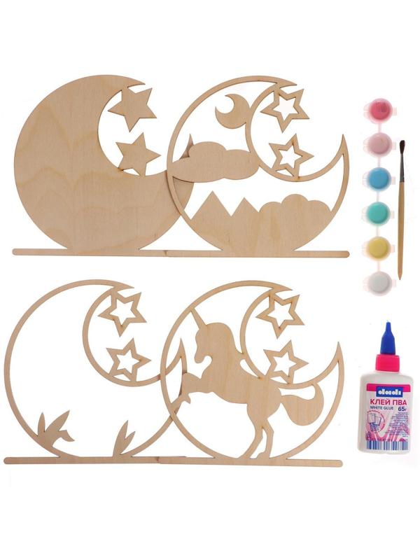 Роспись по дереву «Единорог»