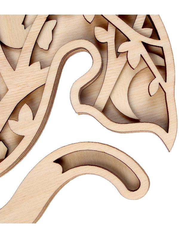 Роспись по дереву «Кошка»