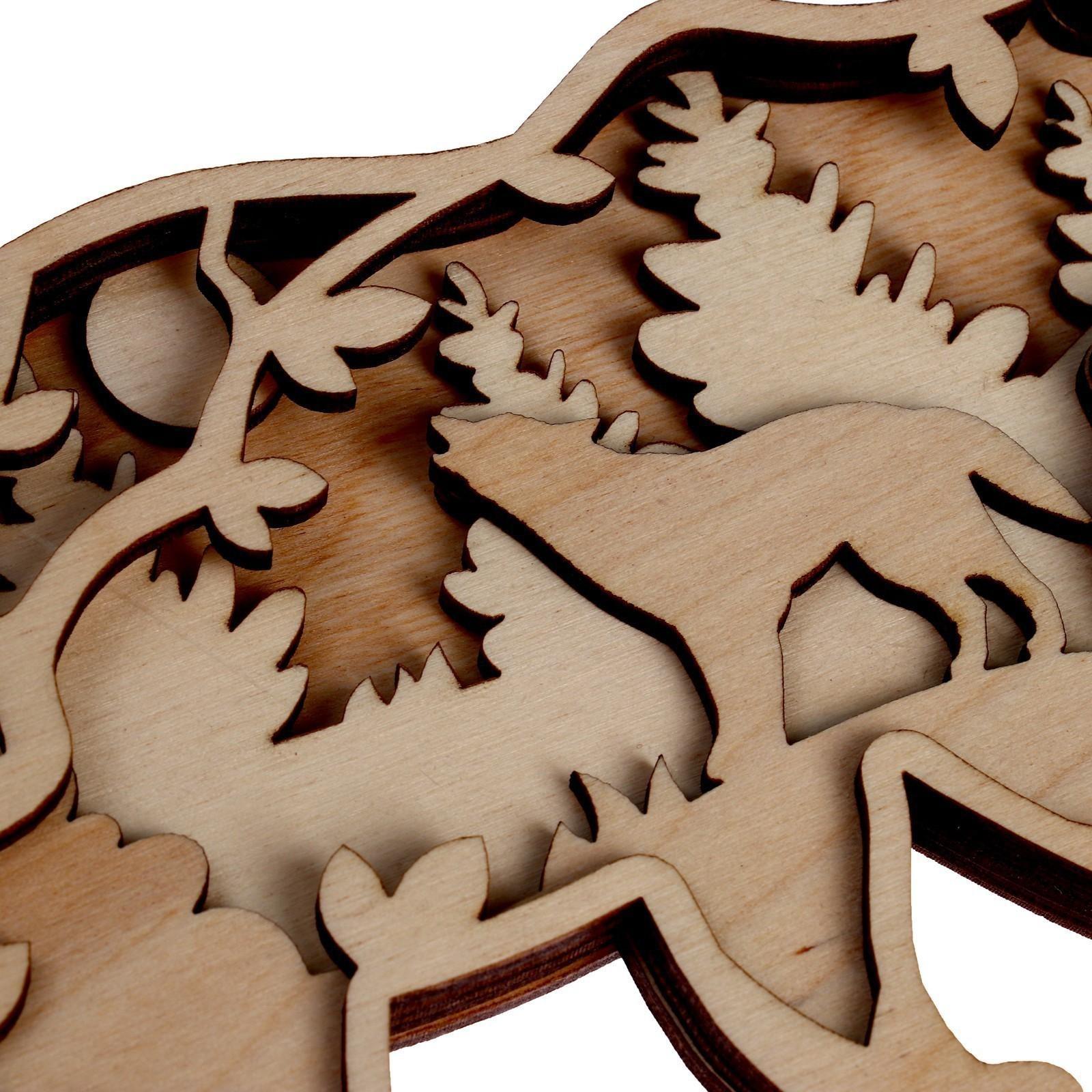 Роспись по дереву «Медведь»