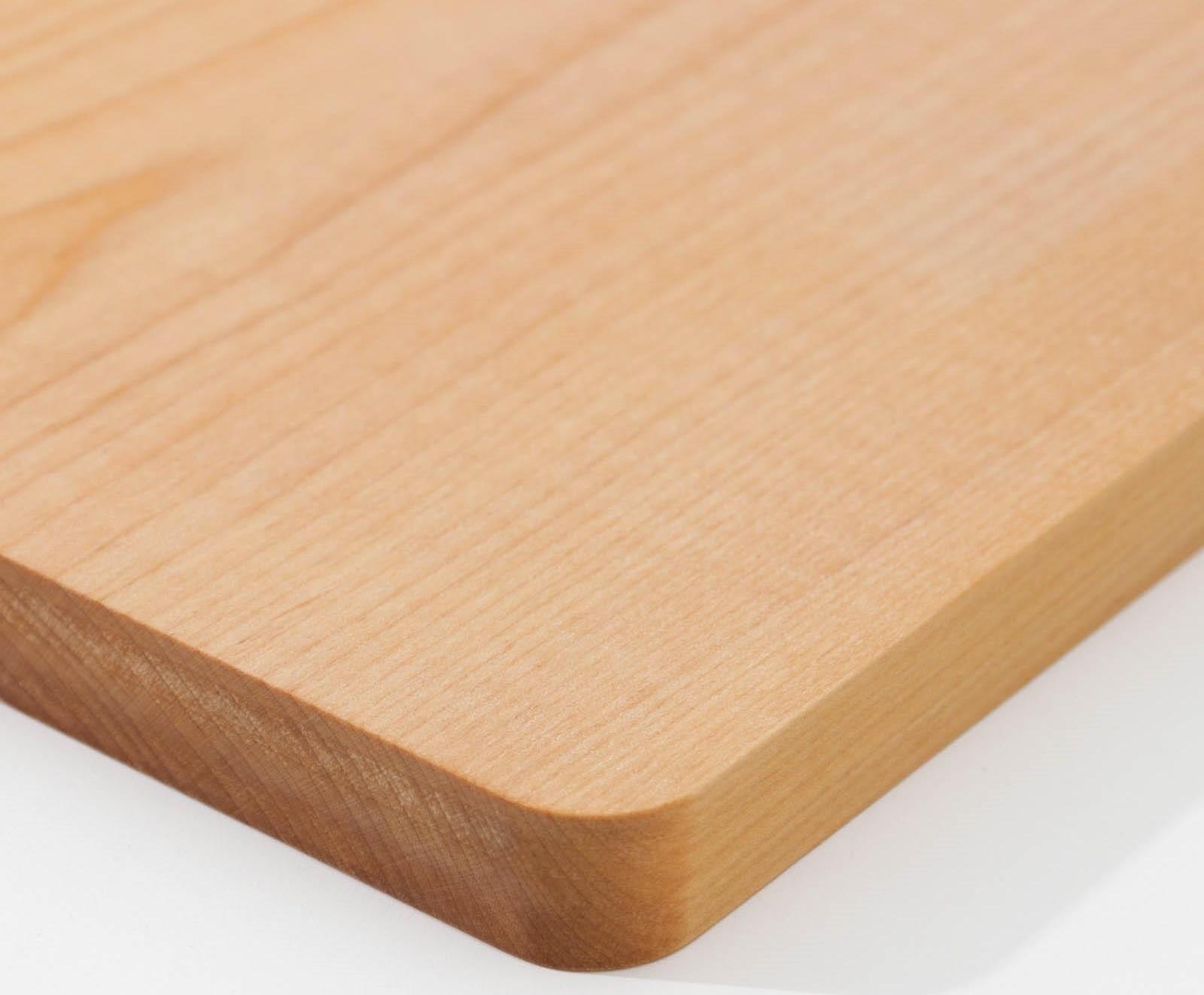 Доска разделочная Доляна, 30×20,5×2 см, покрыта маслом, цельный массив, берёза