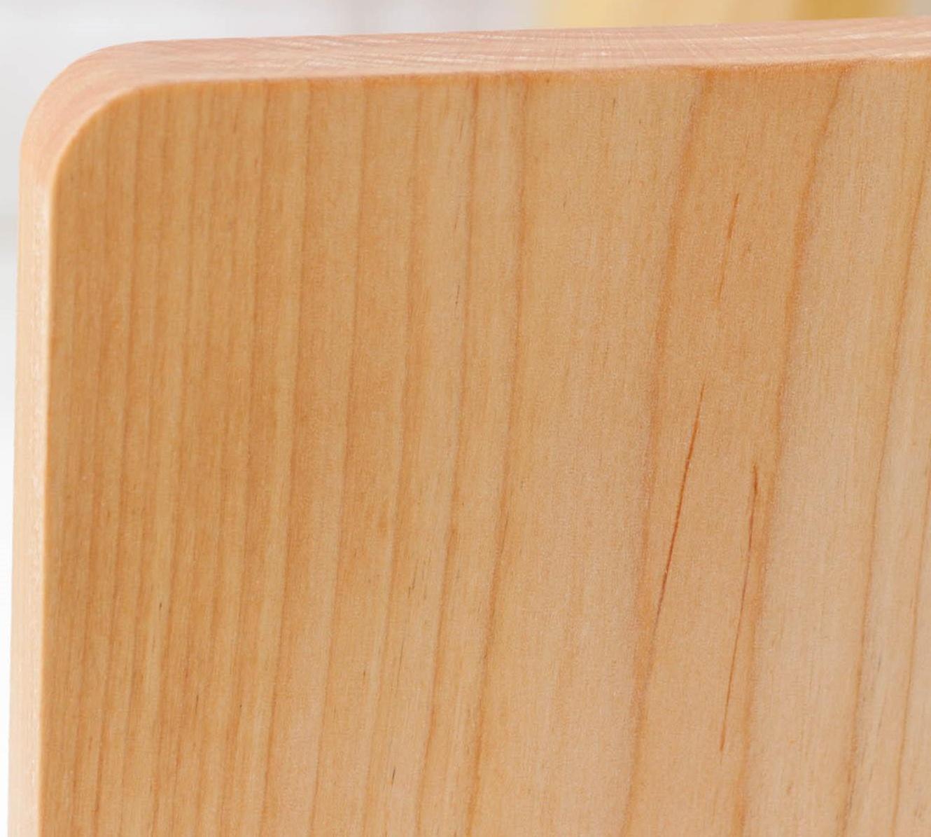 Доска разделочная Доляна, 30×20,5×2 см, покрыта маслом, цельный массив, берёза