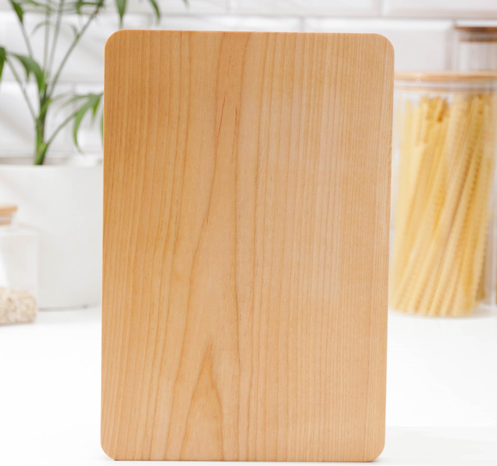 Доска разделочная Доляна, 30×20,5×2 см, покрыта маслом, цельный массив, берёза