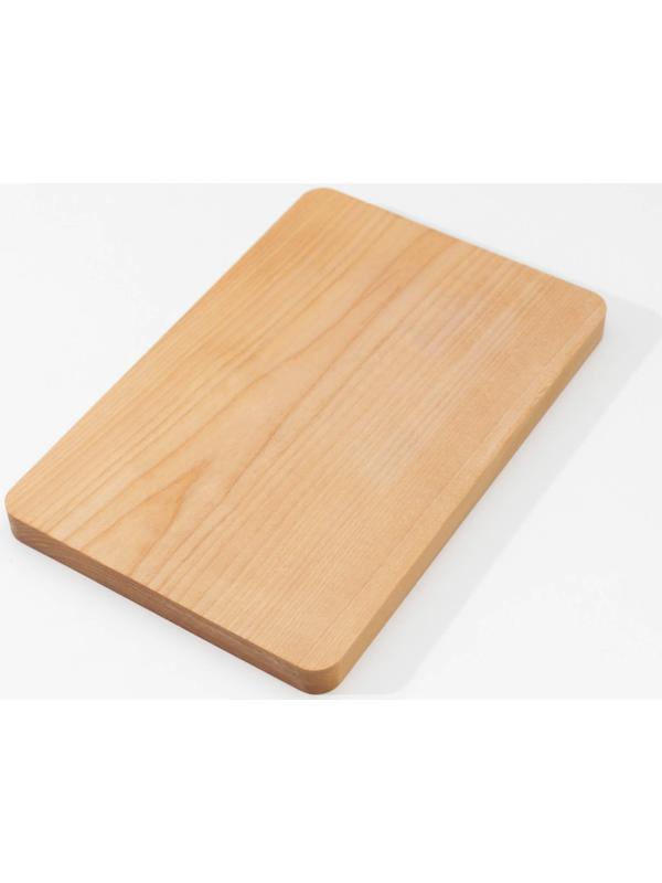 Доска разделочная Доляна, 30×20,5×2 см, покрыта маслом, цельный массив, берёза