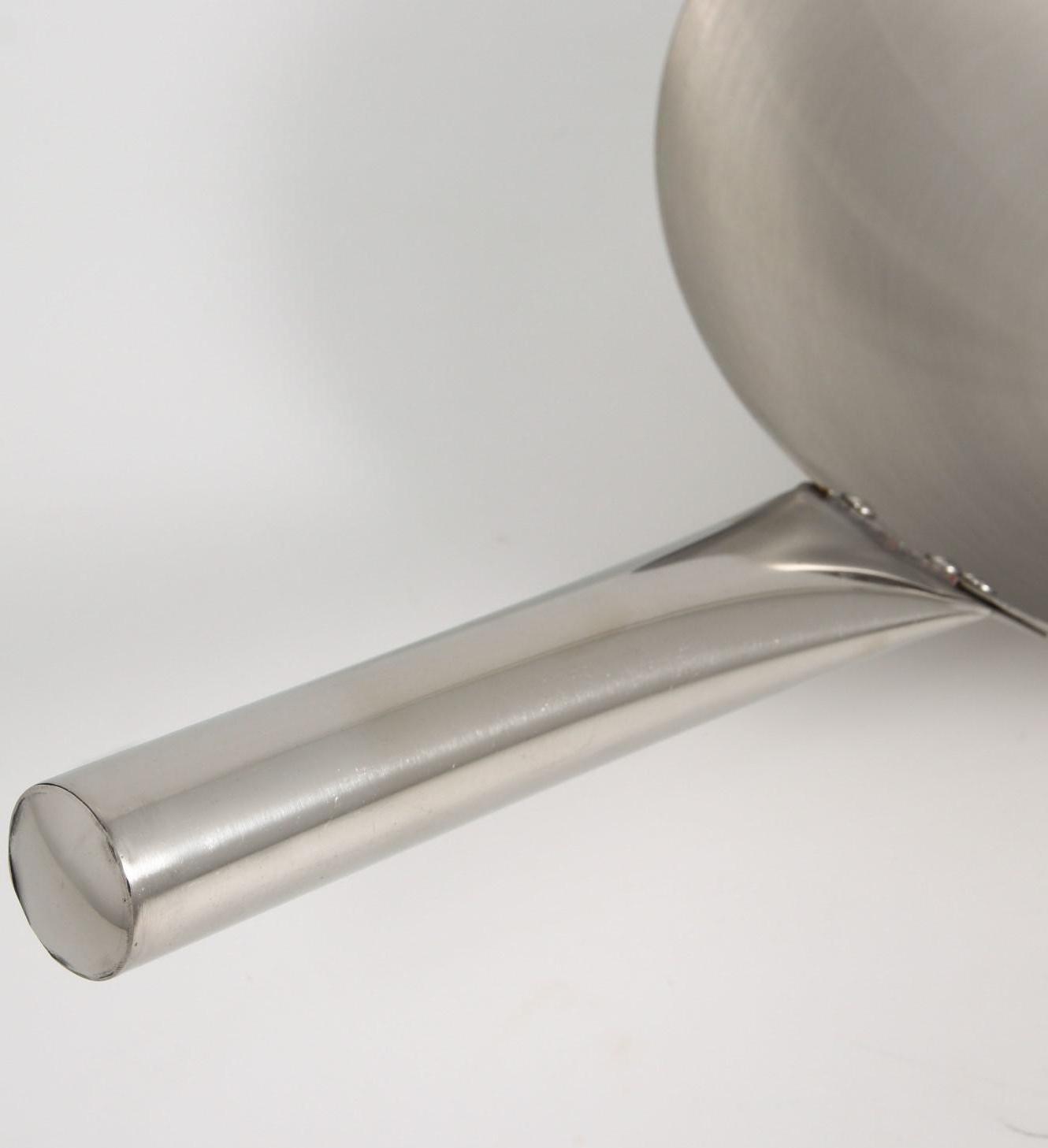 Сковорода-Wok из нержавеющей стали Chief, d=36 см, с ручкой