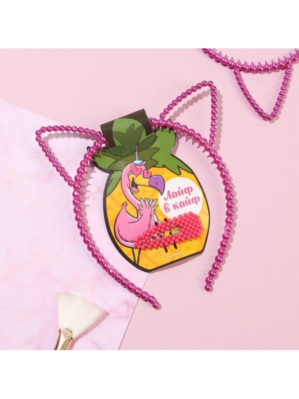 Ободок и заколка для волос 