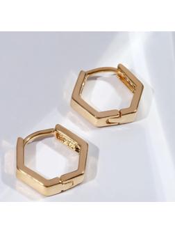 Серьги металл 