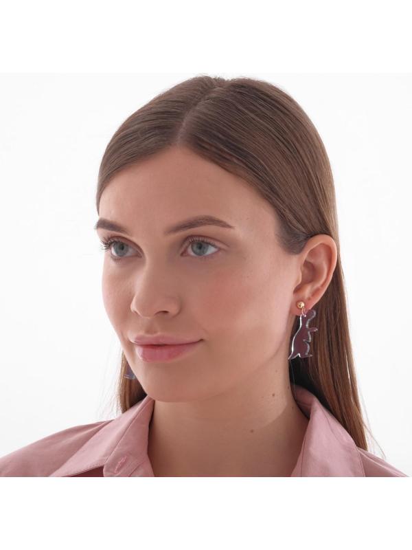 Серьги акрил 