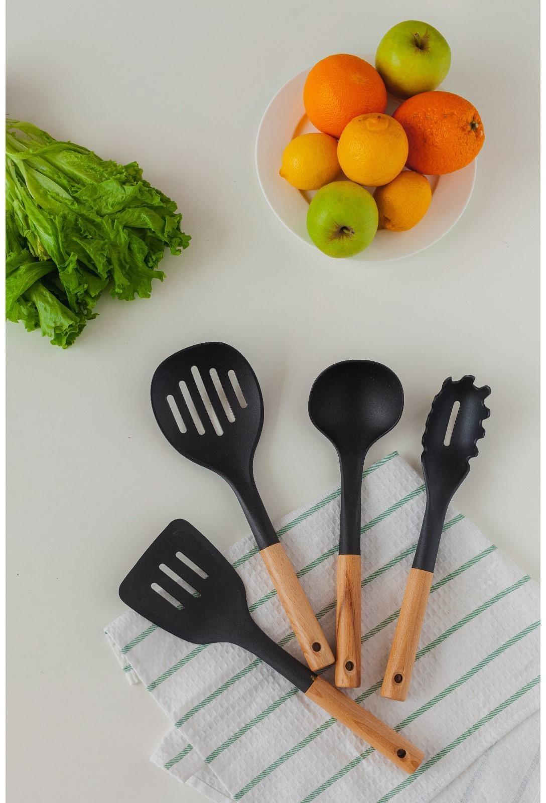 Шумовка Доляна Margo, 30 см, цвет чёрный