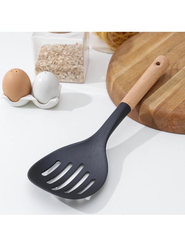 Шумовка Доляна Margo, 30 см, цвет чёрный