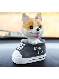 Собачка на панель авто, качающая головой, С2