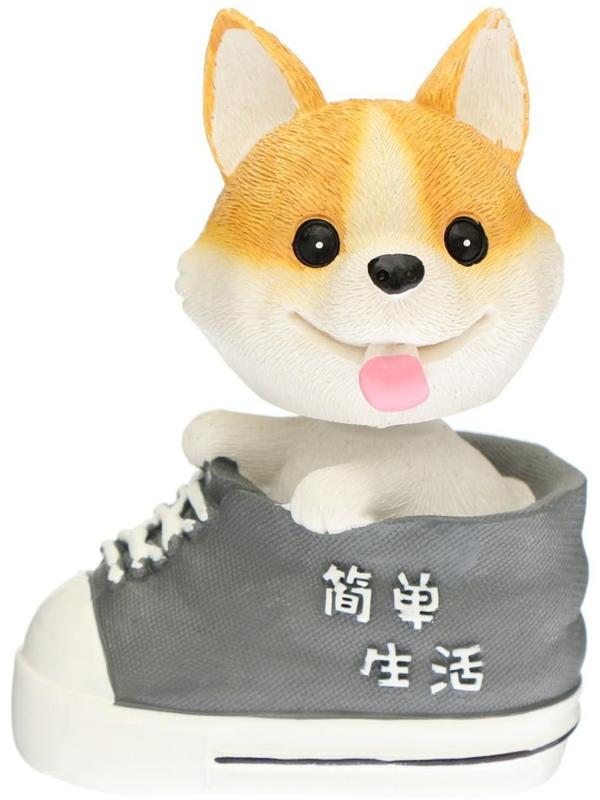 Собачка на панель авто, качающая головой, С2