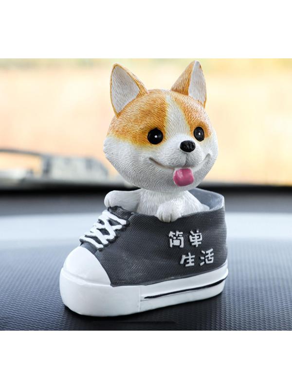 Собачка на панель авто, качающая головой, С2