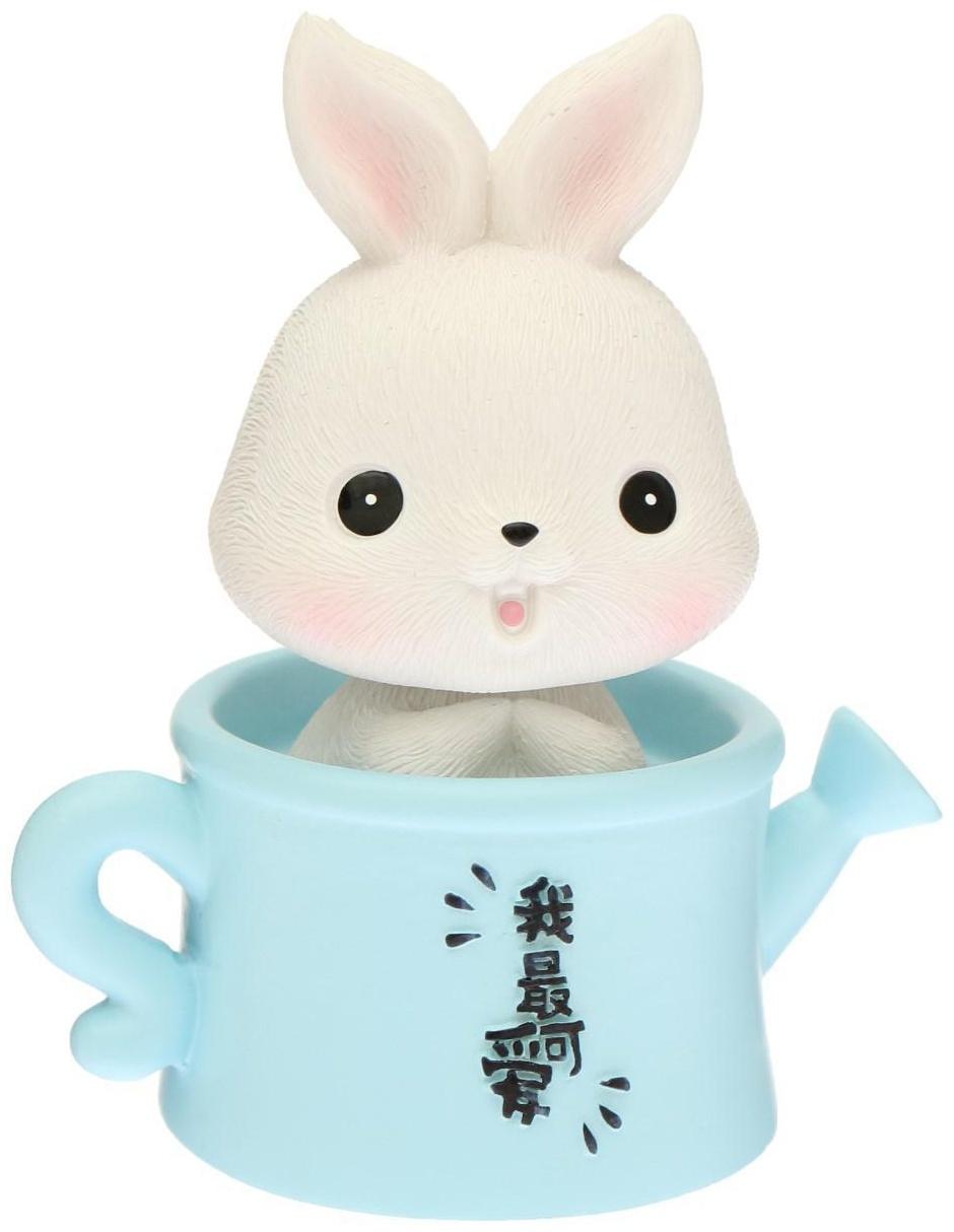 Зайчик на панель авто, качающая головой, С6