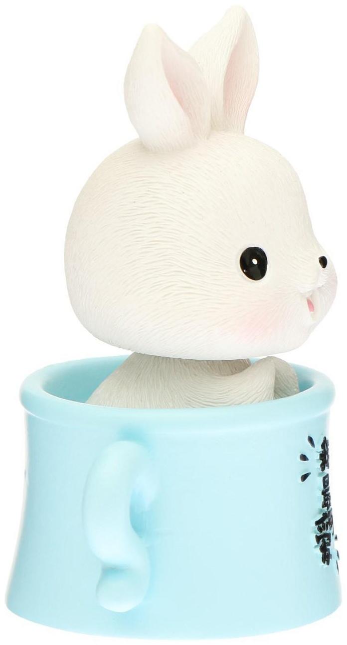 Зайчик на панель авто, качающая головой, С6