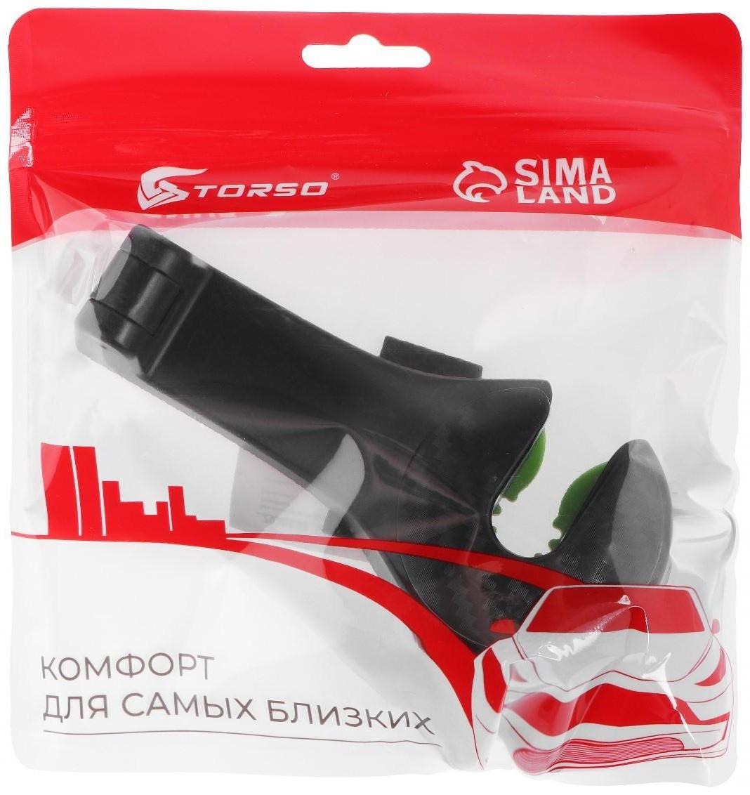 Вешалка-крючок TORSO, на подголовник с держателем телефона