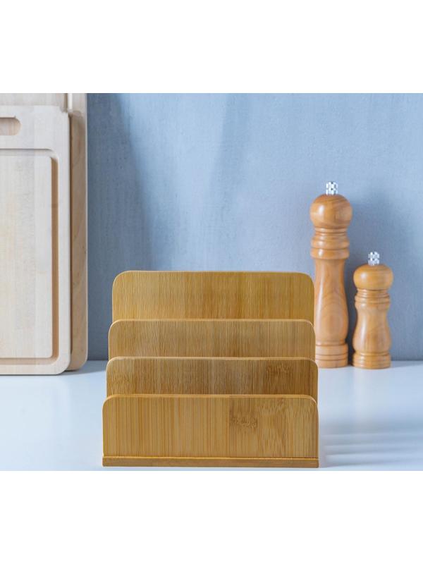 Подставка для разделочных досок и крышек, 18×10 см, 3 места