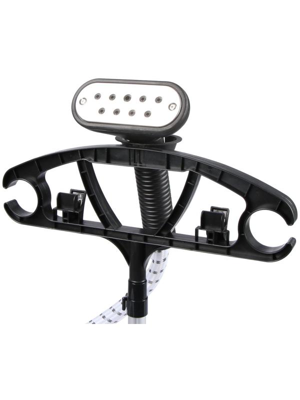 Отпариватель LuazON LO-07, напольный, 1800 Вт, 1.4 л, 46 г/мин., 12 режимов, красный