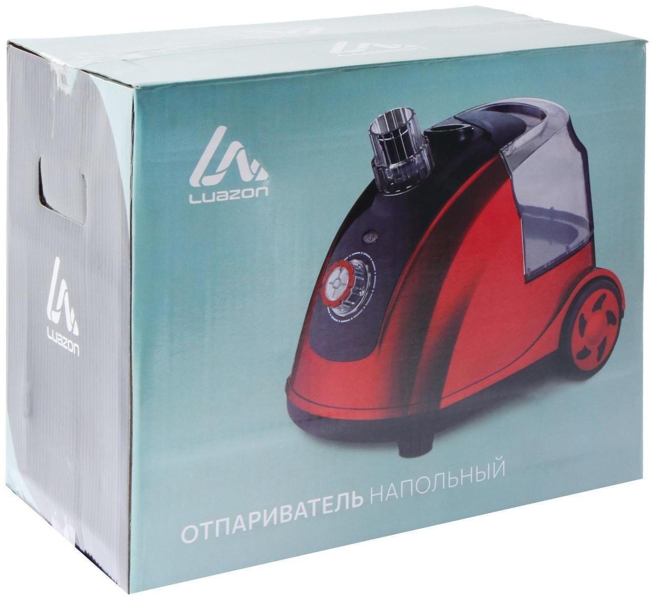 Отпариватель Luazon LO-07, напольный, 1800 Вт, 1.4 л, 46 г/мин., 12 режимов, фиолетовый