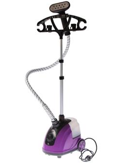 Отпариватель Luazon LO-07, напольный, 1800 Вт, 1.4 л, 46 г/мин., 12 режимов, фиолетовый