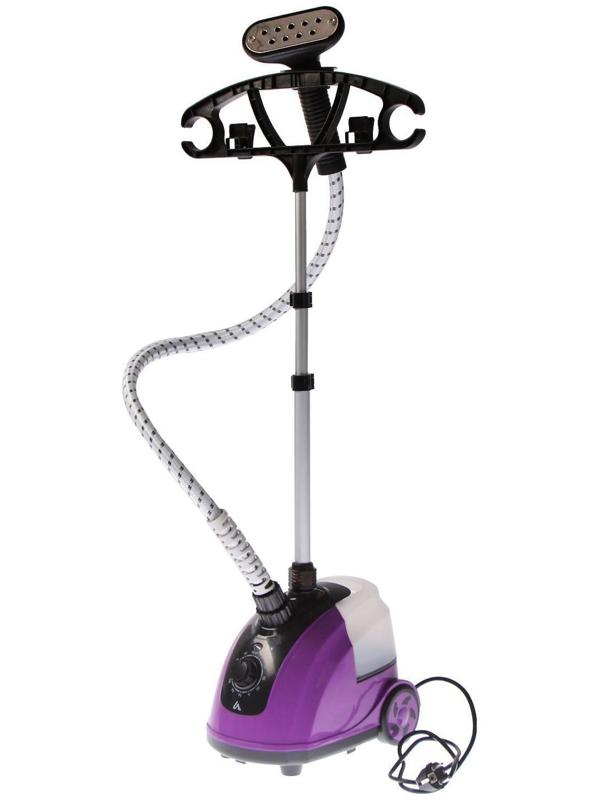 Отпариватель Luazon LO-07, напольный, 1800 Вт, 1.4 л, 46 г/мин., 12 режимов, фиолетовый