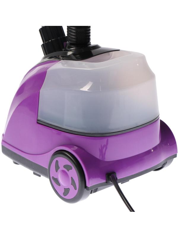 Отпариватель Luazon LO-07, напольный, 1800 Вт, 1.4 л, 46 г/мин., 12 режимов, фиолетовый