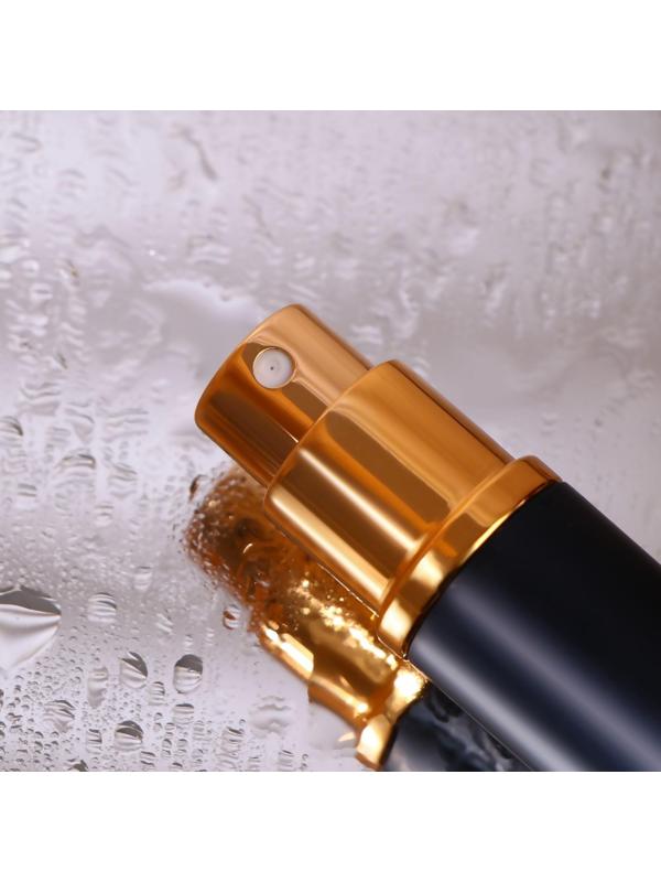 Флакон для парфюма, с распылителем, 5 мл, цвет чёрный