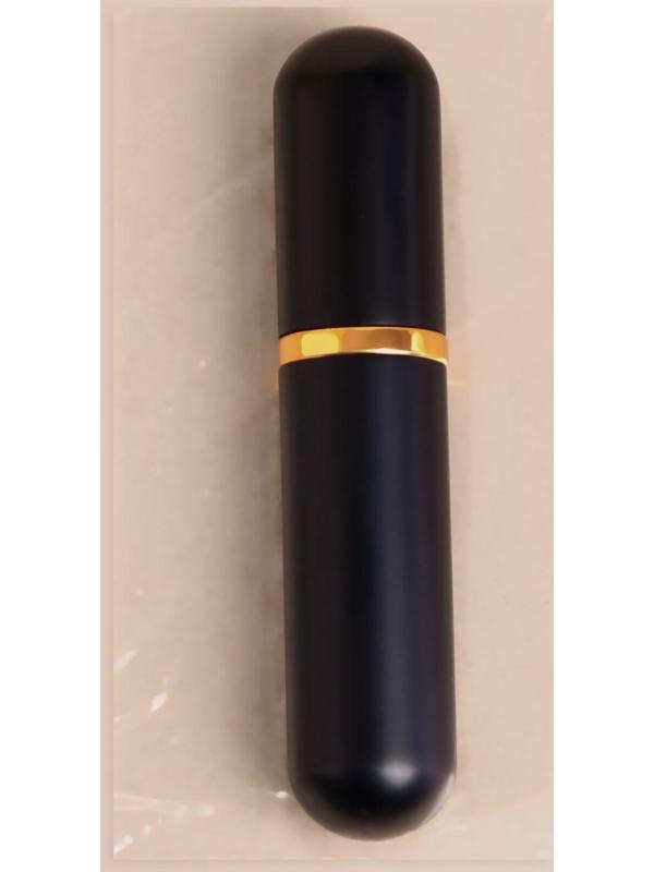 Флакон для парфюма, с распылителем, 5 мл, цвет чёрный