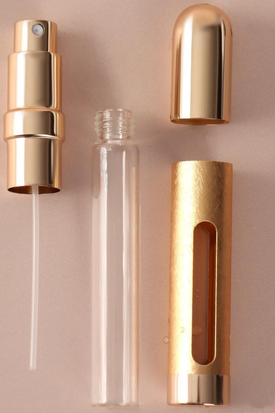 Флакон для парфюма, с распылителем, 12 мл, цвет МИКС