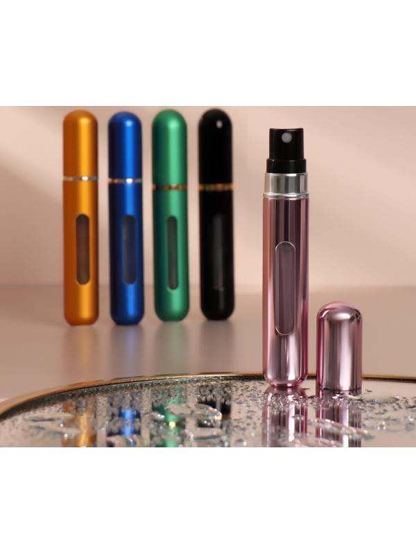 Атомайзер для парфюма, с распылителем, 8 мл, цвет МИКС