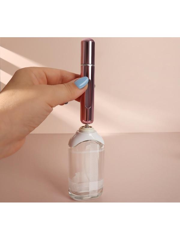 Атомайзер для парфюма, с распылителем, 8 мл, цвет МИКС