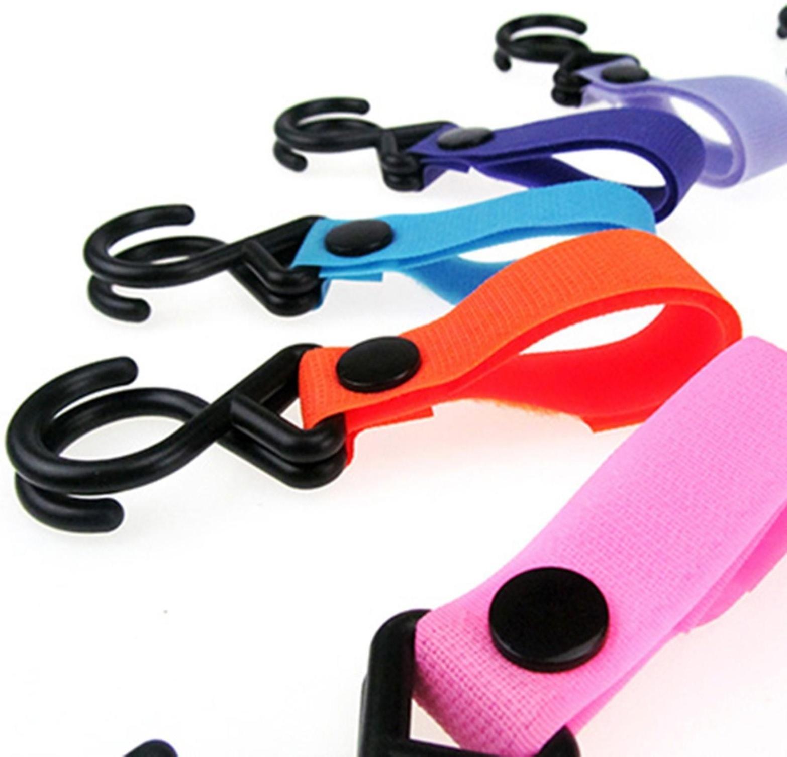 Крючок на коляску, цвет МИКС