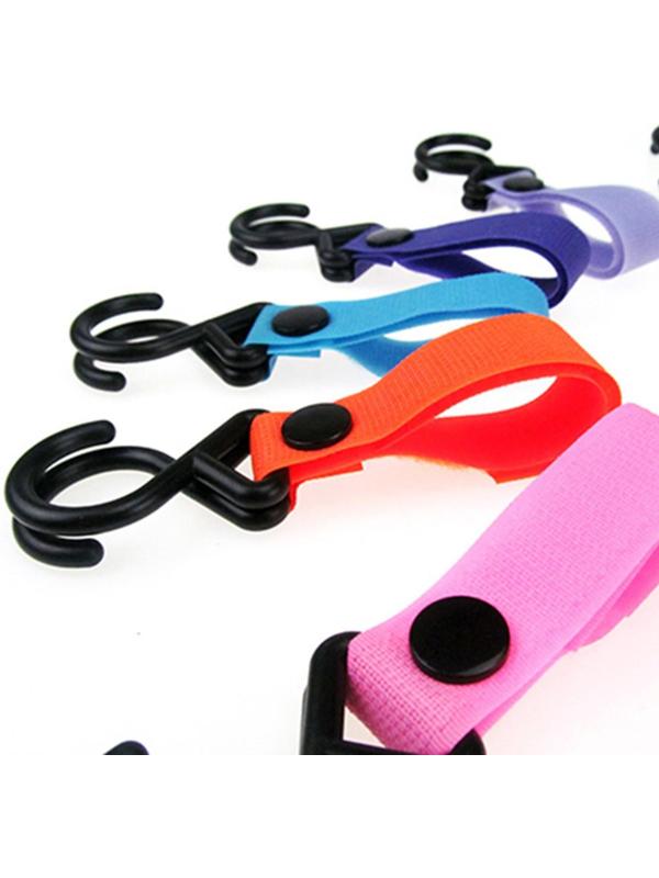 Крючок на коляску, цвет МИКС