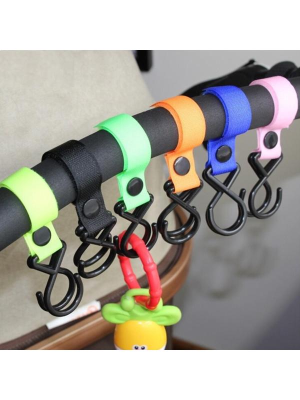 Крючок на коляску, цвет МИКС