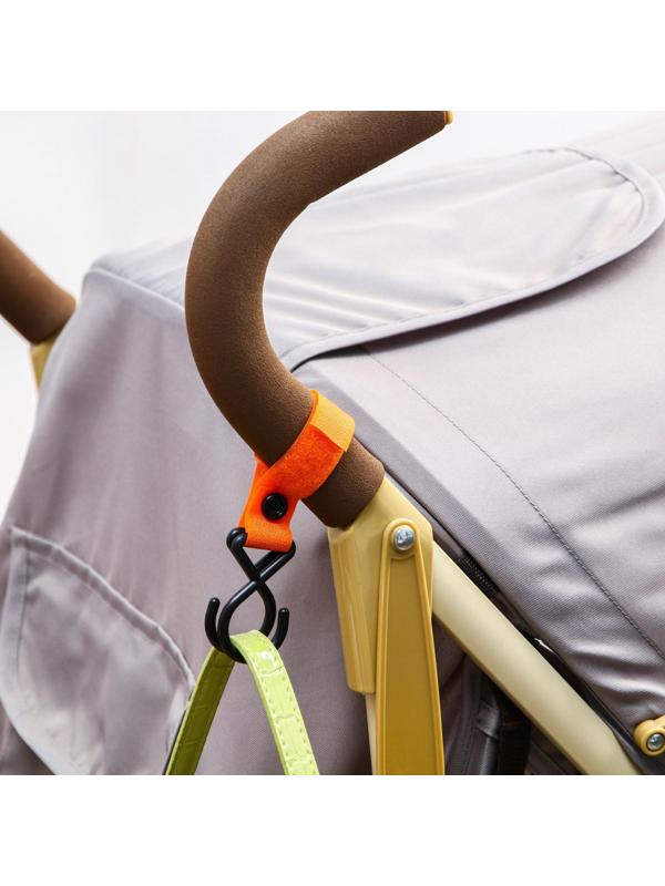 Крючок на коляску, цвет МИКС