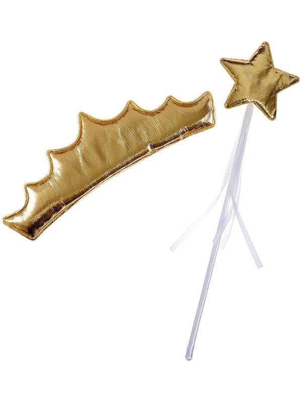 Карнавальный набор «Звездочка» предмета: корона, жезл